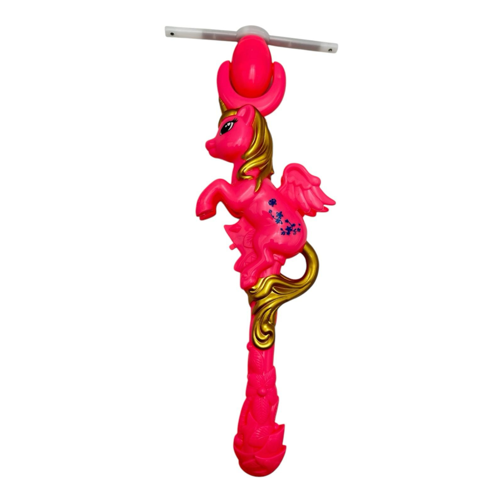 Bagheta Rotativa De Jucarie Cu Unicorn Adorabil – Moara De Vant Cu Lumini Stralucitoare Si Efecte Magice,  [3]