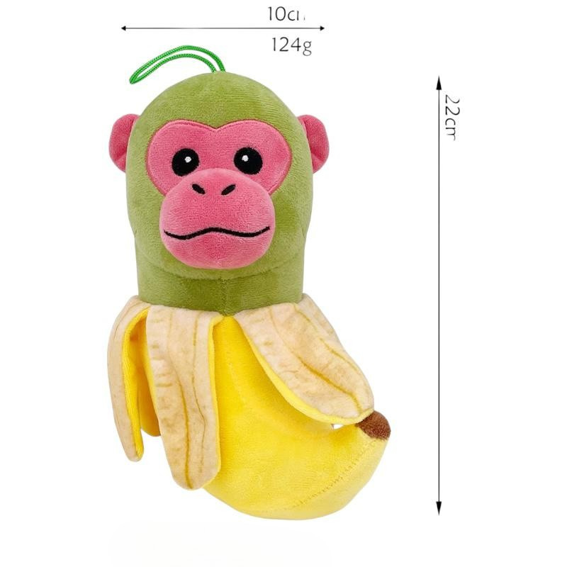 Banaboo Monkey – Jucarie Plus Maimuta Banana Amuzanta si Colorata pentru Copii | BaoBao [1]