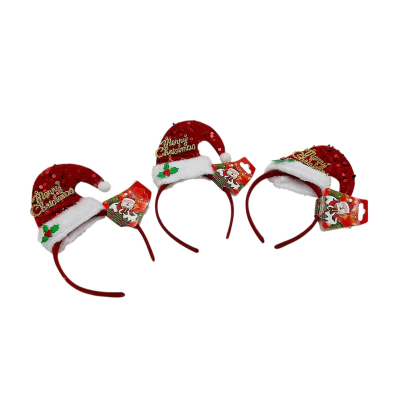 Bentita Craciun cu cornite de ren si decoratiuni festive – universala pentru copii si adulti [2]