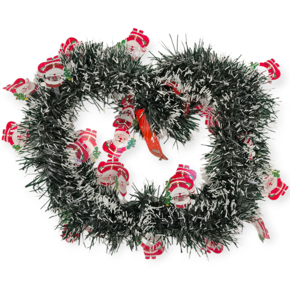 Beteala decorativa de Craciun 2 metri pentru brad si decor interior [2]