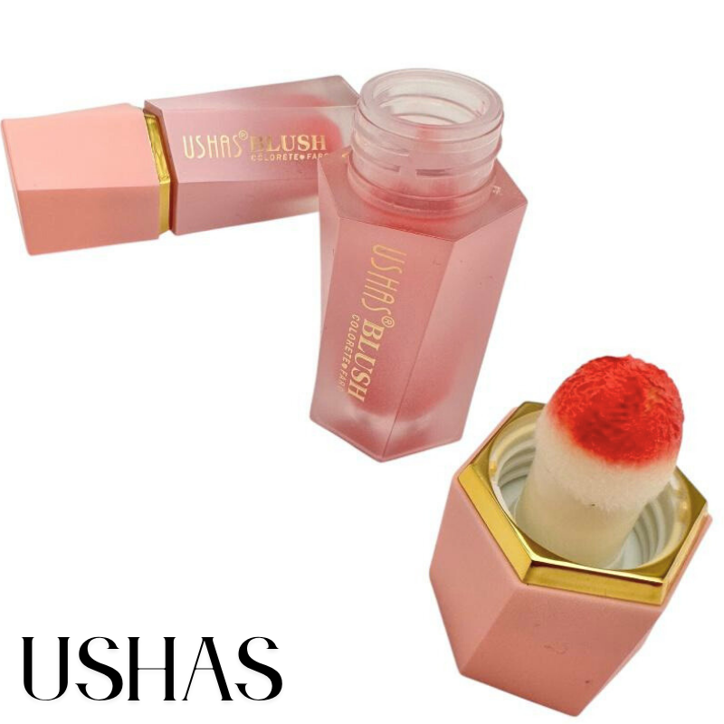Blush Lichid Ushas 01, 4.7g – Fard de obraz lichid cu efect natural si textura usoara, BaoBao [2]