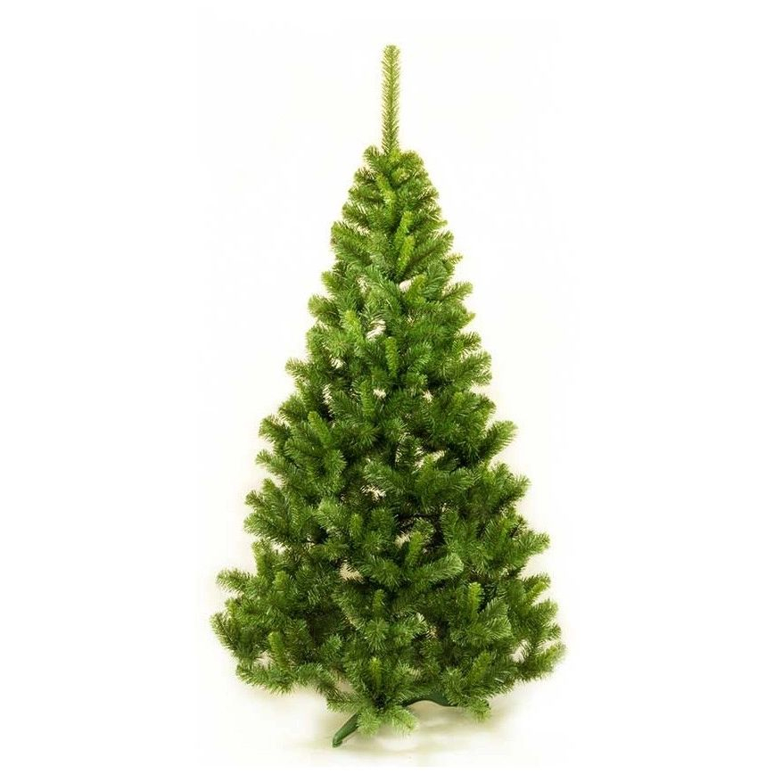 Brad artificial 120 cm cu 100 crengi si suport plastic – In cutie cu tematica de craciun [2]