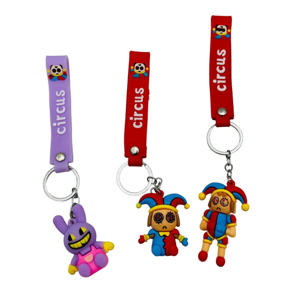Breloc Accesoriu circus, figurina din silicon, diverse modele  [3]