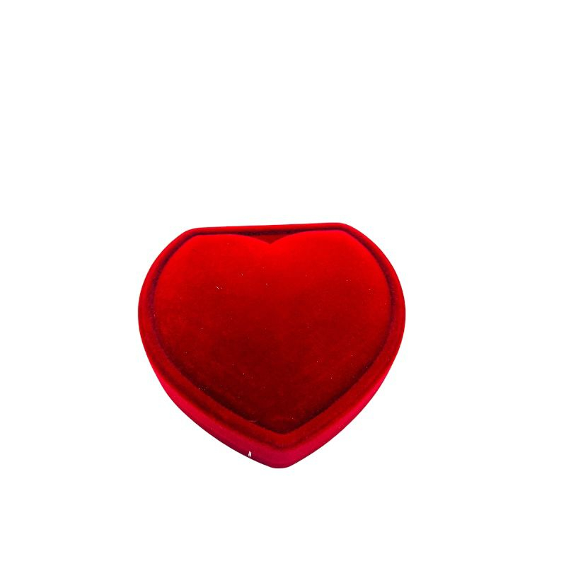 Brosa coroana de lux, sidefata cu pietre si ciucure pentru martisor, in cutie din catifea premium in forma de inima [3]