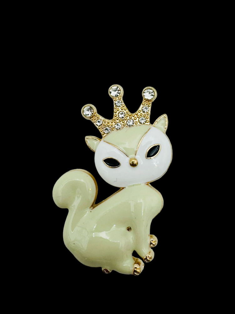Set 10 Brosa Martisor, marime mare, Pisicuta Rafinata, editie 2025, 6×5cm [1]