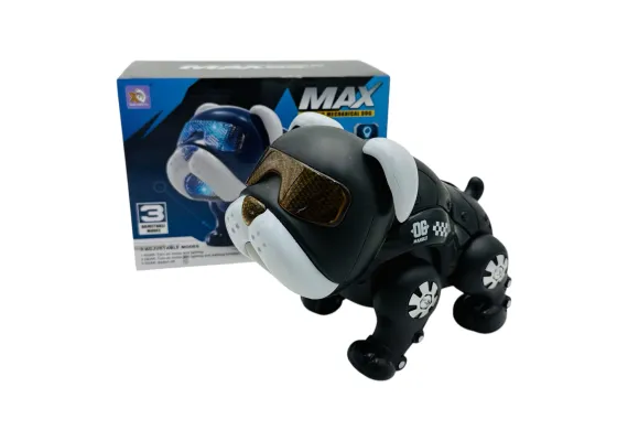 Caine Robot Electric Max cu Lumini si Sunete - Prietenul Mecanic al Copiilor  [1]