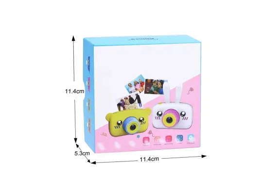 Camera foto pentru copii, diverse forme de animalute, multicolor, incarcare USB, +3ani,   [1]