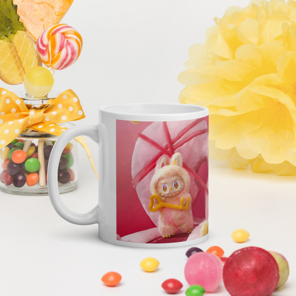 Cana Labubu 330ml din Ceramica Premium – Rezistenta, Print Durabil [3]
