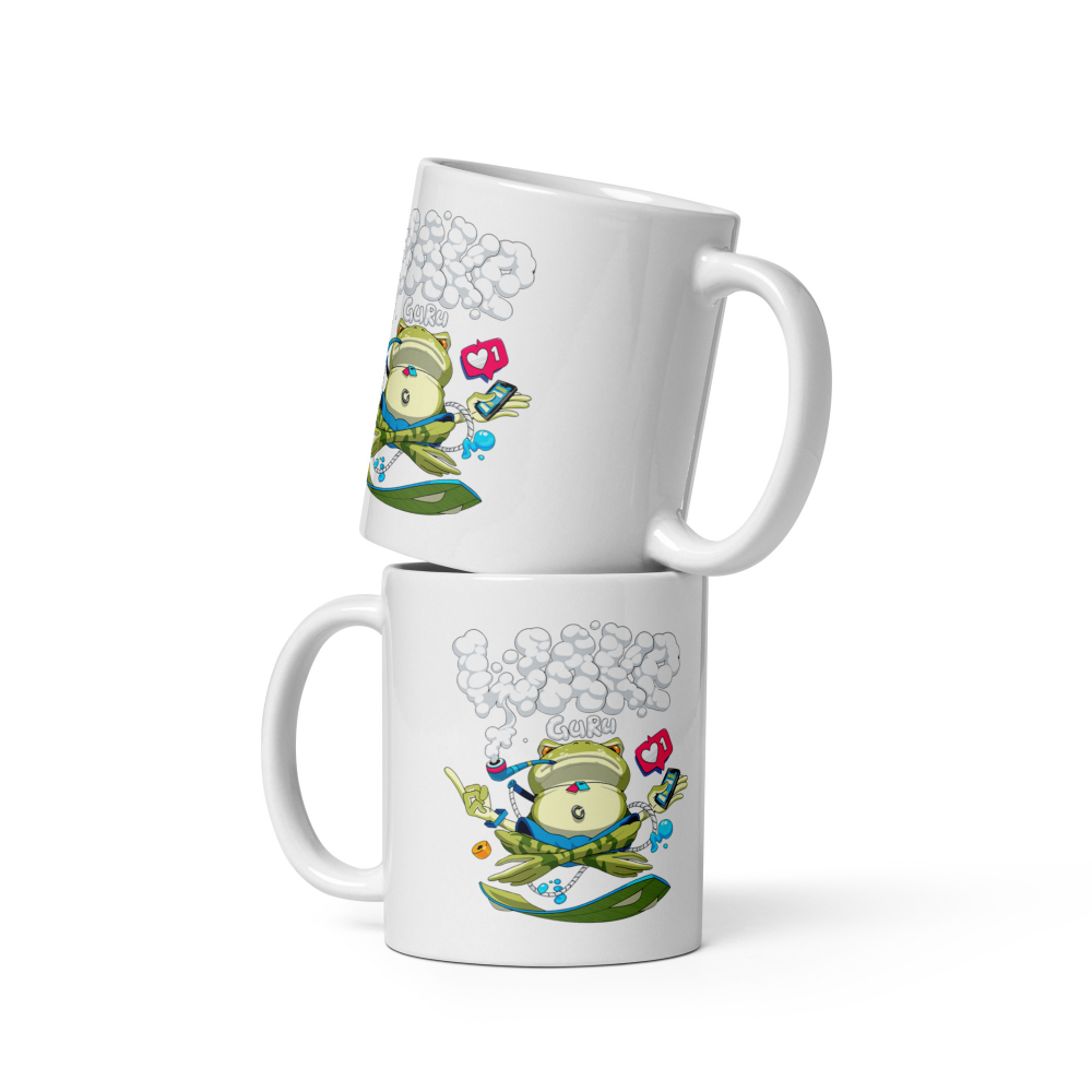 Cana ceramica cu ilustratie simbolica – Design inedit si expresiv – 330 ml [2]
