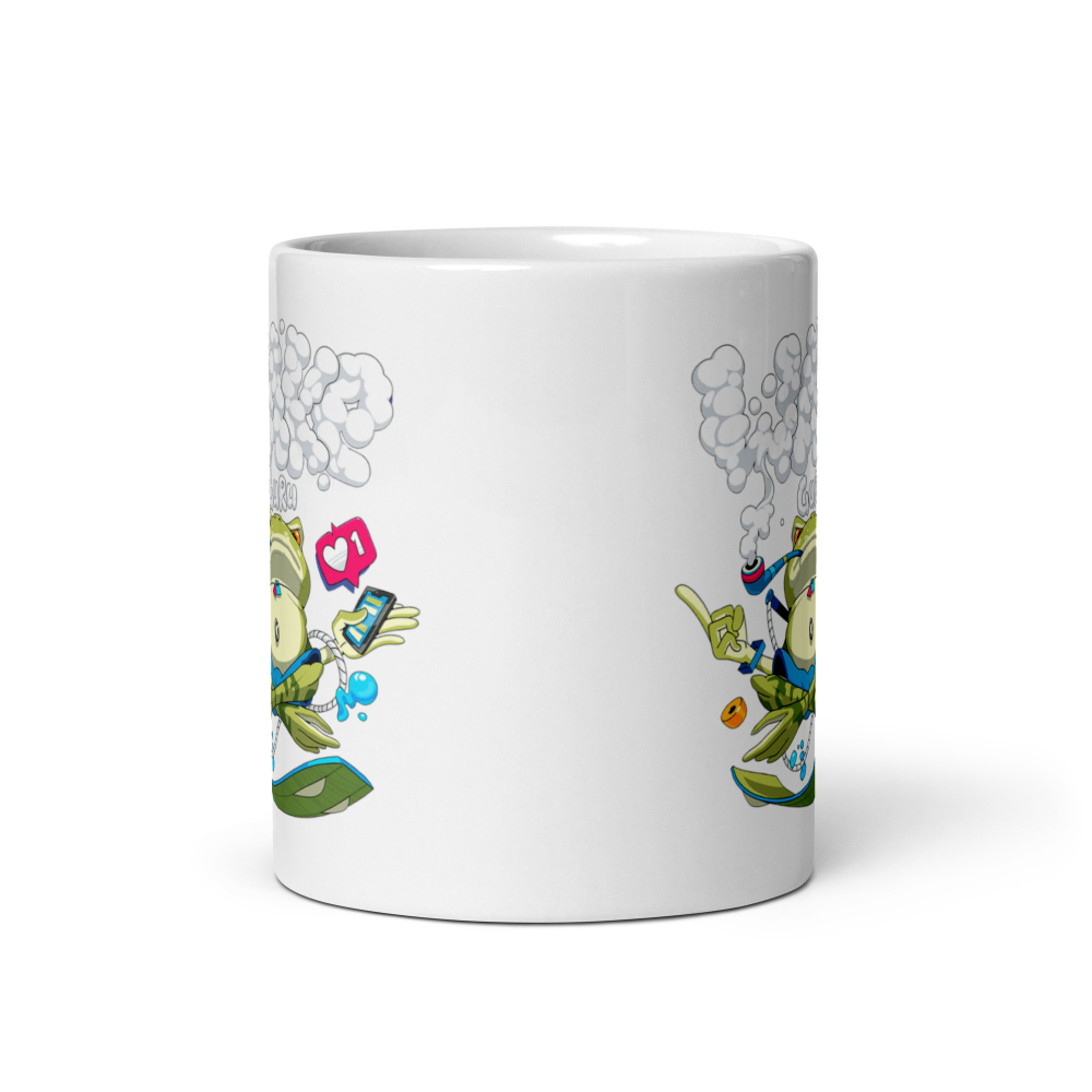 Cana ceramica cu ilustratie simbolica – Design inedit si expresiv – 330 ml [5]