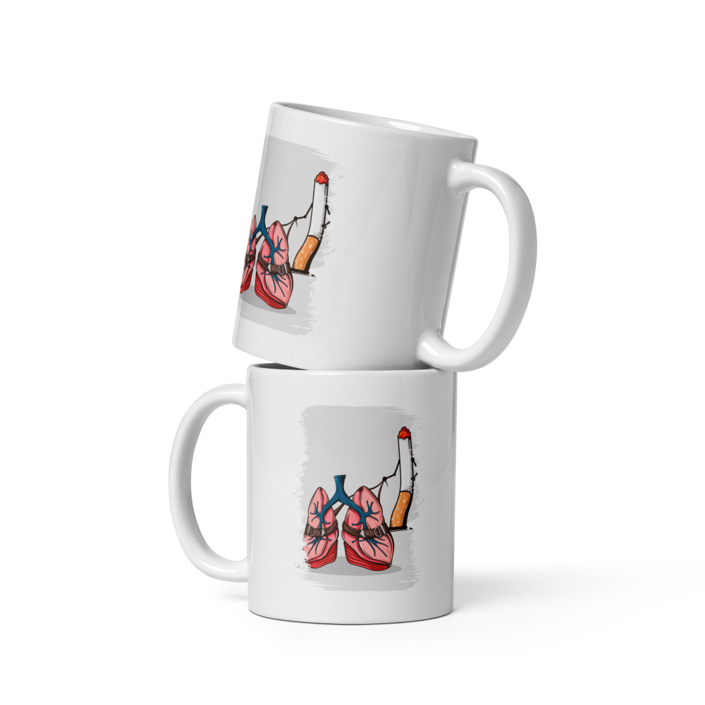 Cana ceramica cu ilustratie simbolica – Design inedit si expresiv – 330 ml [2]