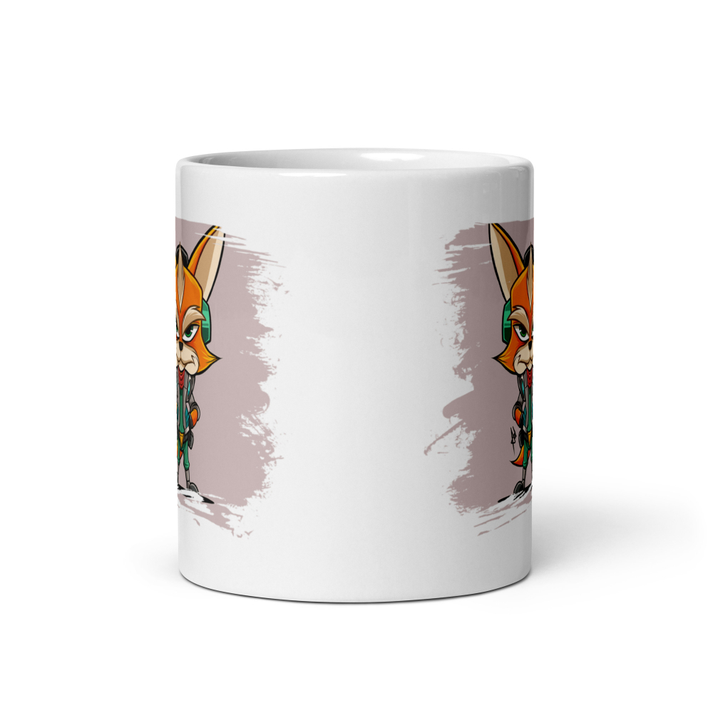 Cana ceramica cu ilustratie simbolica – Design inedit si expresiv – 330 ml [5]