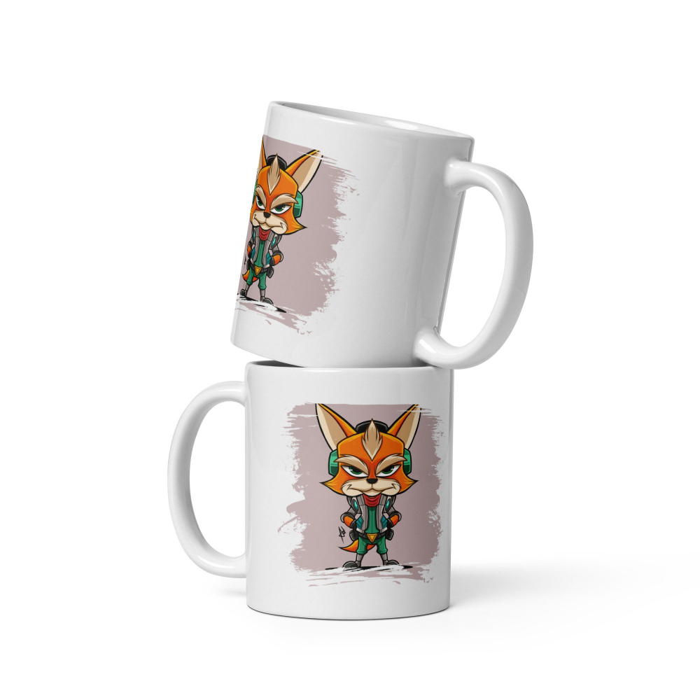 Cana ceramica cu ilustratie simbolica – Design inedit si expresiv – 330 ml [2]