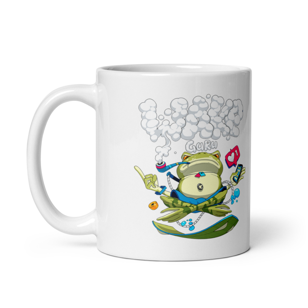 Cana ceramica cu ilustratie simbolica – Design inedit si expresiv – 330 ml [3]