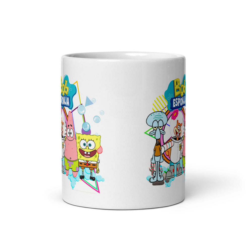 Cana ceramica cu prieteni veseli din adancuri – Cadou special – 330 ml  [5]