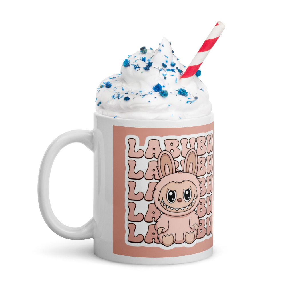 Cana Labubu 330 ml, ceramica – Design adorabil, perfectă pentru revânzare  [2]