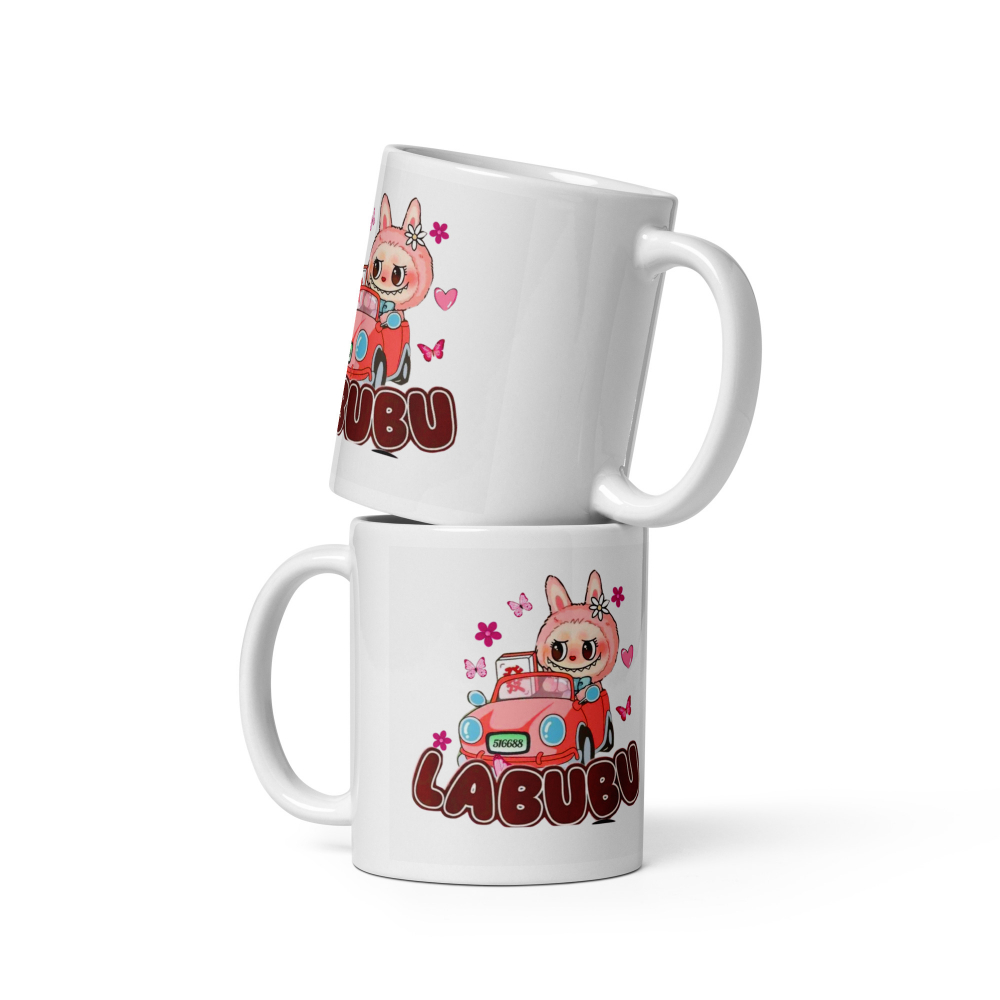 Cana Labubu 330 ml, ceramica – Design adorabil, perfectă pentru revânzare,  [4]