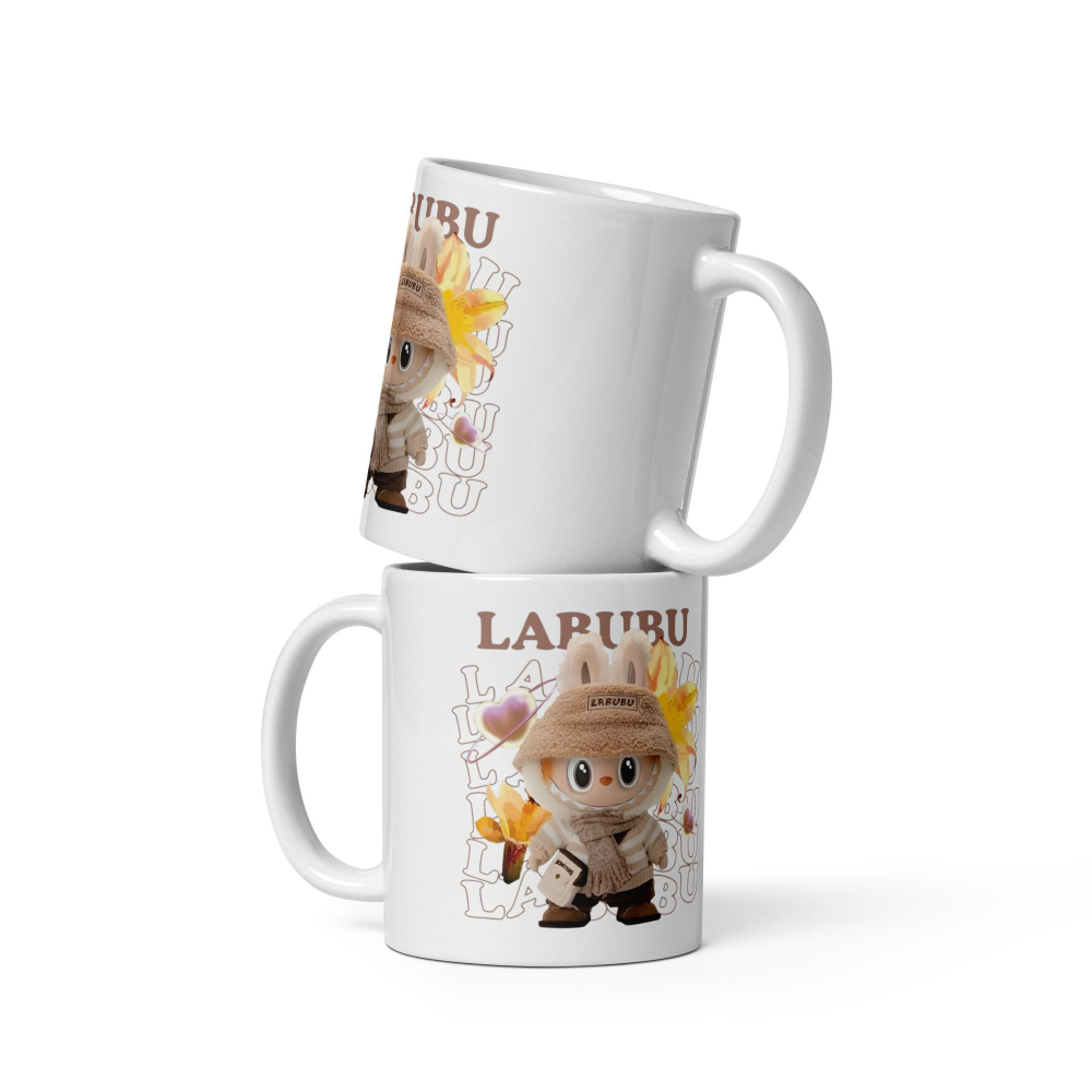 Cana Labubu 330 ml, ceramica – Design adorabil, perfectă pentru revânzare,  [4]