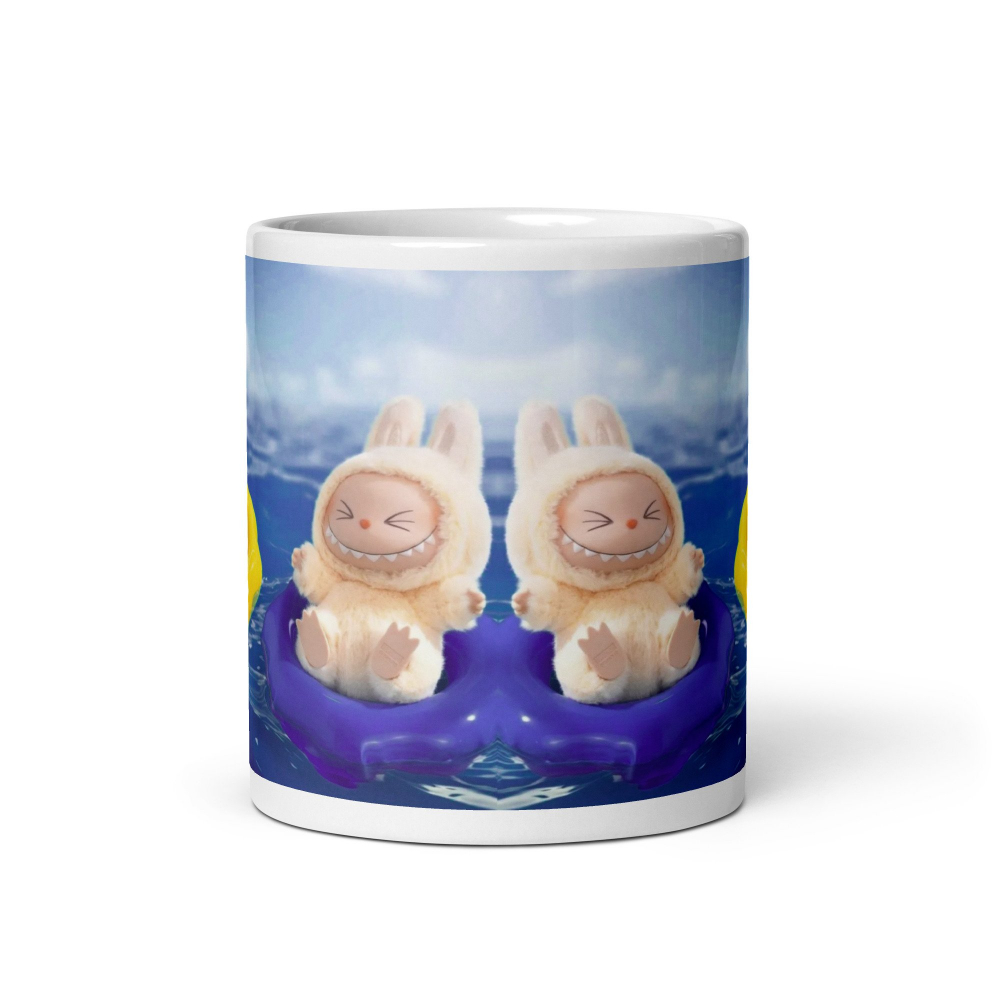 Cana Labubu 330 ml, ceramica – Design adorabil, perfectă pentru revânzare,  [6]