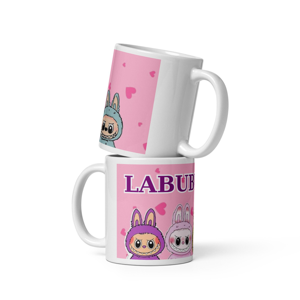 Cana Labubu 330 ml, ceramica – Design adorabil, perfectă pentru revânzare,  [4]