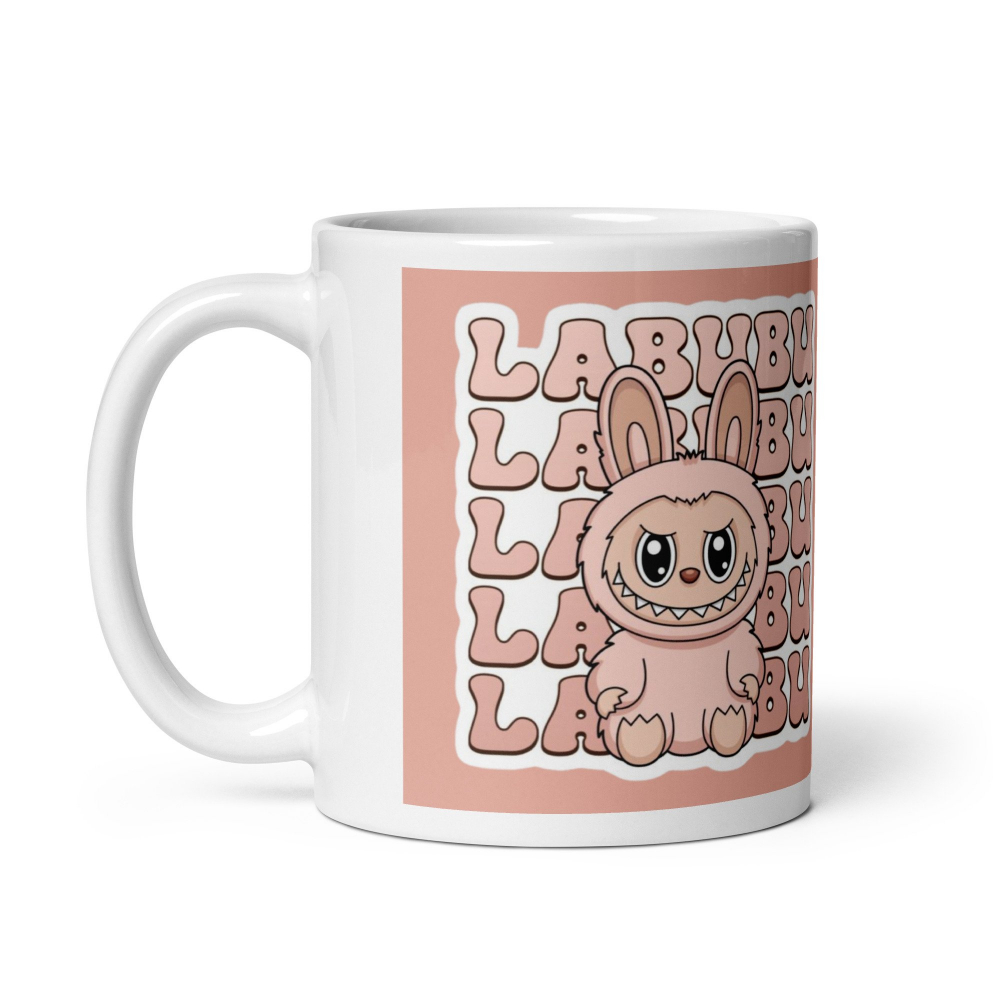 Cana Labubu 330 ml, ceramica – Design adorabil, perfectă pentru revânzare  [5]