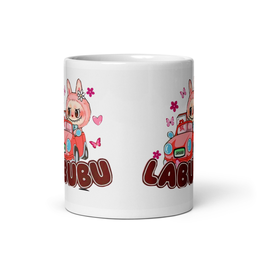 Cana Labubu 330 ml, ceramica – Design adorabil, perfectă pentru revânzare,  [6]