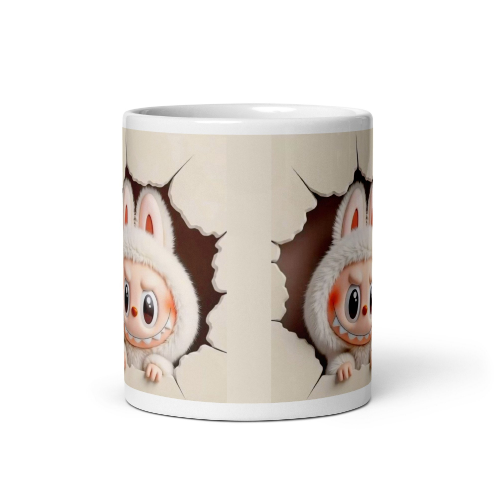 Cana Labubu 330 ml, ceramica – Design adorabil, perfectă pentru revânzare,  [6]