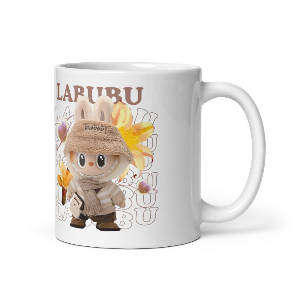 Cana Labubu 330 ml, ceramica – Design adorabil, perfectă pentru revânzare,  [7]