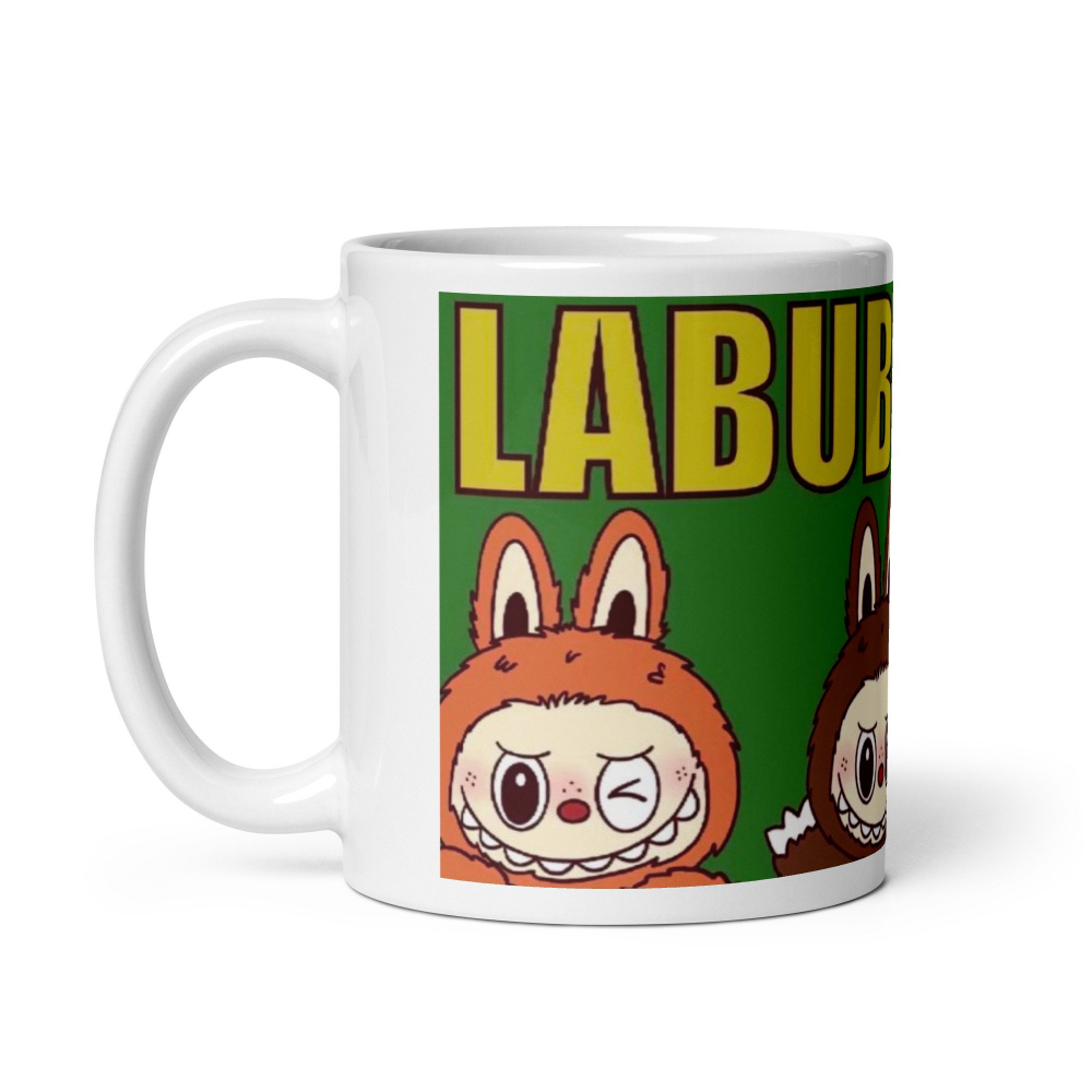 Cana Labubu 330 ml, ceramica – Design adorabil, perfectă pentru revânzare,  [5]