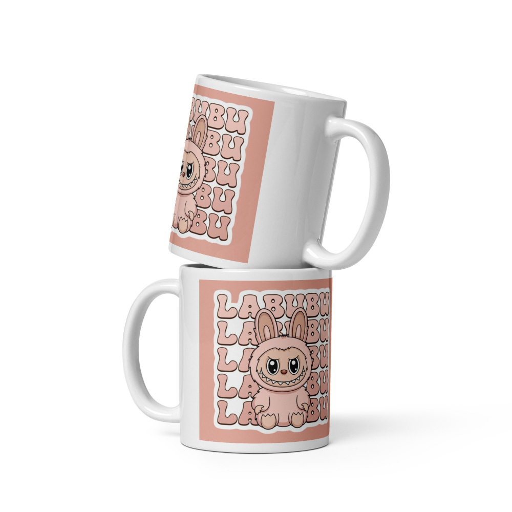 Cana Labubu 330 ml, ceramica – Design adorabil, perfectă pentru revânzare  [4]