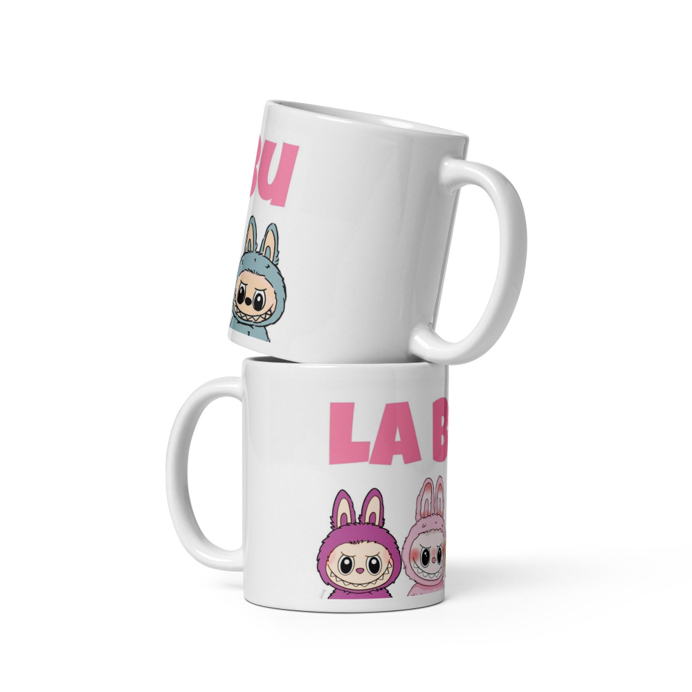 Cana Labubu 330 ml, ceramica – Design adorabil, perfectă pentru revânzare,  [3]
