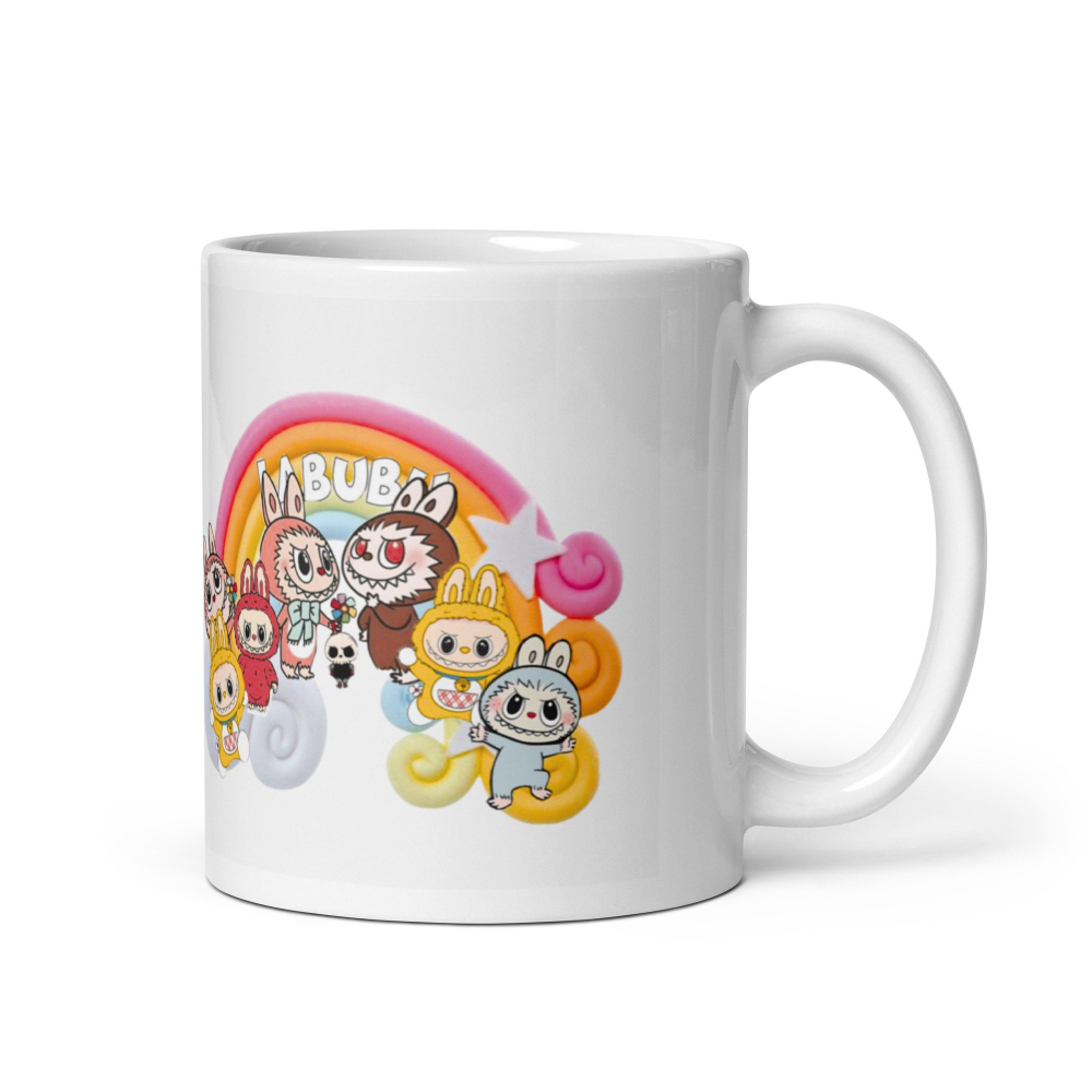 Cana Labubu 330 ml, ceramica – Design adorabil, perfectă pentru revânzare,  [7]