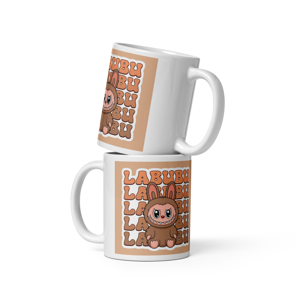 Cana Labubu 330 ml, ceramica – Design adorabil, perfectă pentru revânzare  [4]