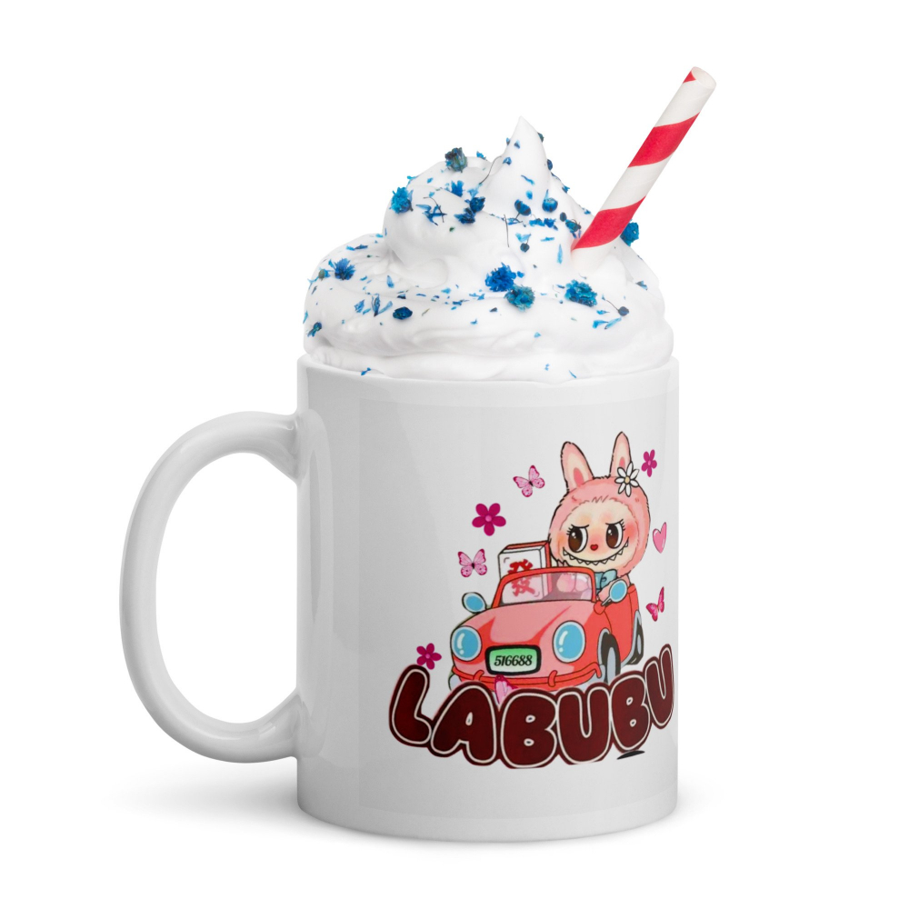 Cana Labubu 330 ml, ceramica – Design adorabil, perfectă pentru revânzare,  [2]
