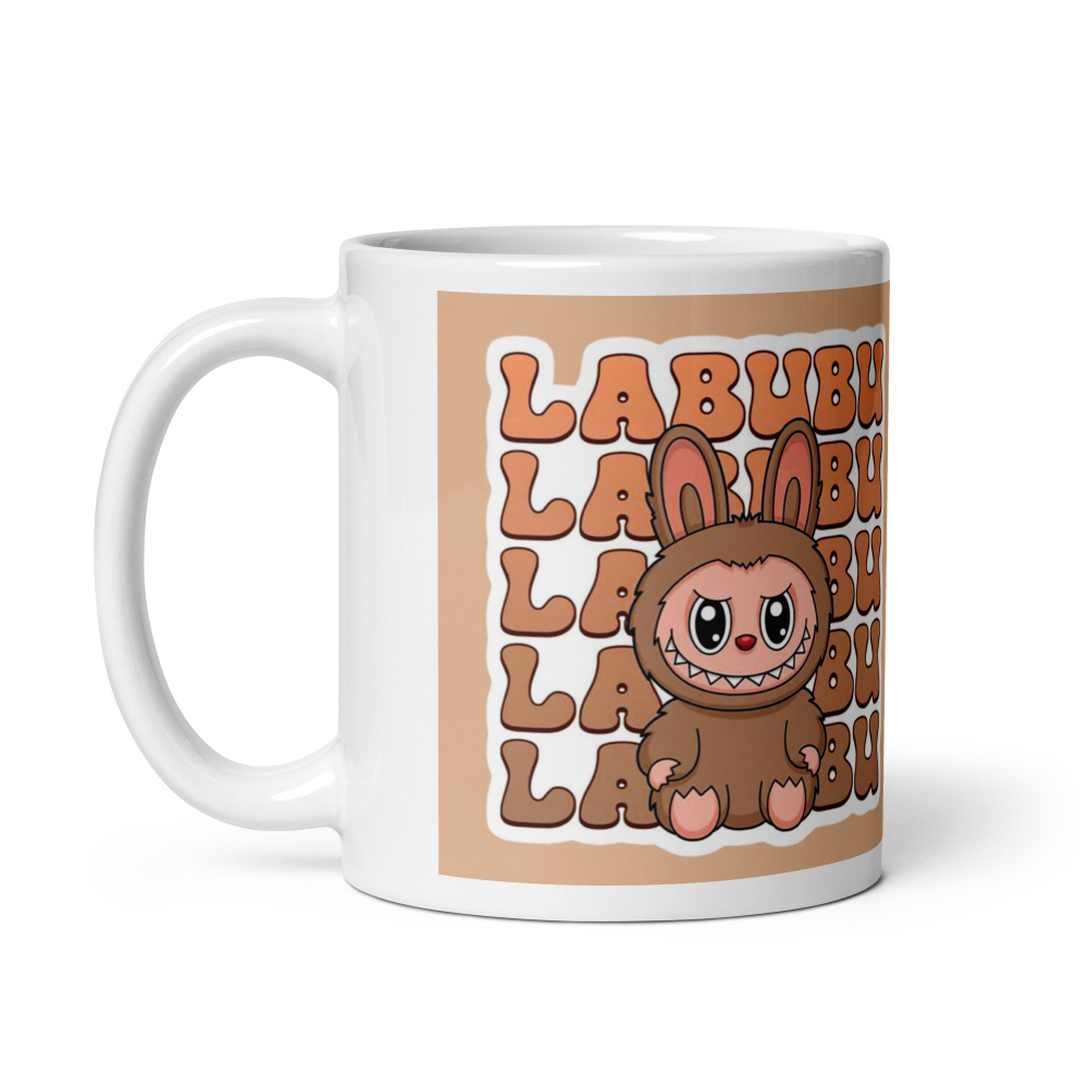 Cana Labubu 330 ml, ceramica – Design adorabil, perfectă pentru revânzare  [5]