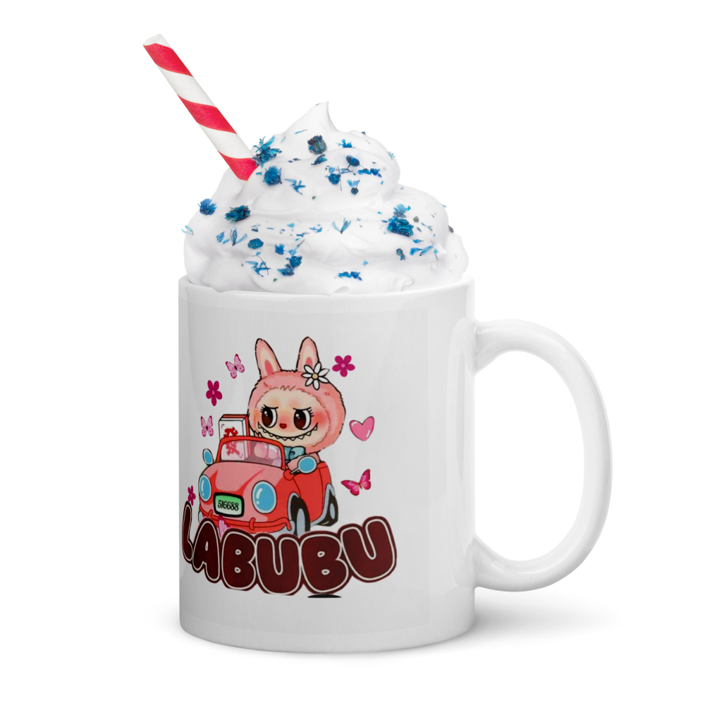 Cana Labubu 330 ml, ceramica – Design adorabil, perfectă pentru revânzare,  [3]