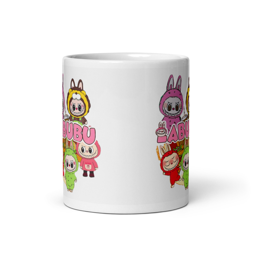Cana Labubu 330 ml, ceramica – Design adorabil, perfectă pentru revânzare,  [6]