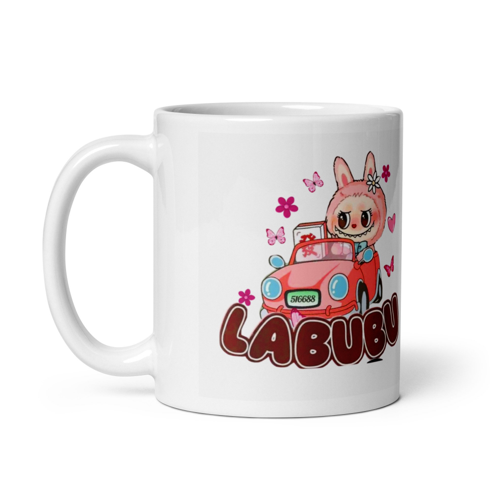 Cana Labubu 330 ml, ceramica – Design adorabil, perfectă pentru revânzare,  [5]
