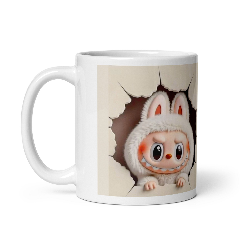 Cana Labubu 330 ml, ceramica – Design adorabil, perfectă pentru revânzare,  [5]