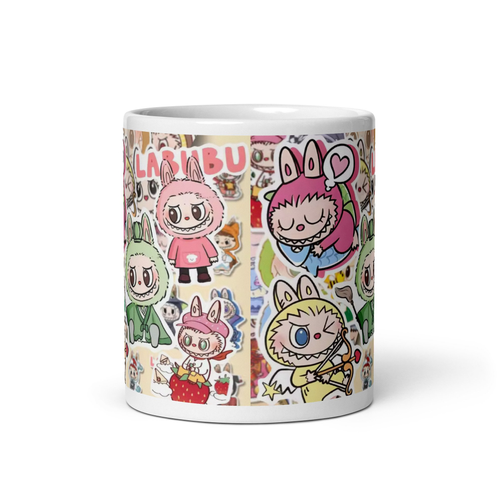 Cana Labubu 330 ml, ceramica – Design adorabil, perfectă pentru revânzare,  [2]