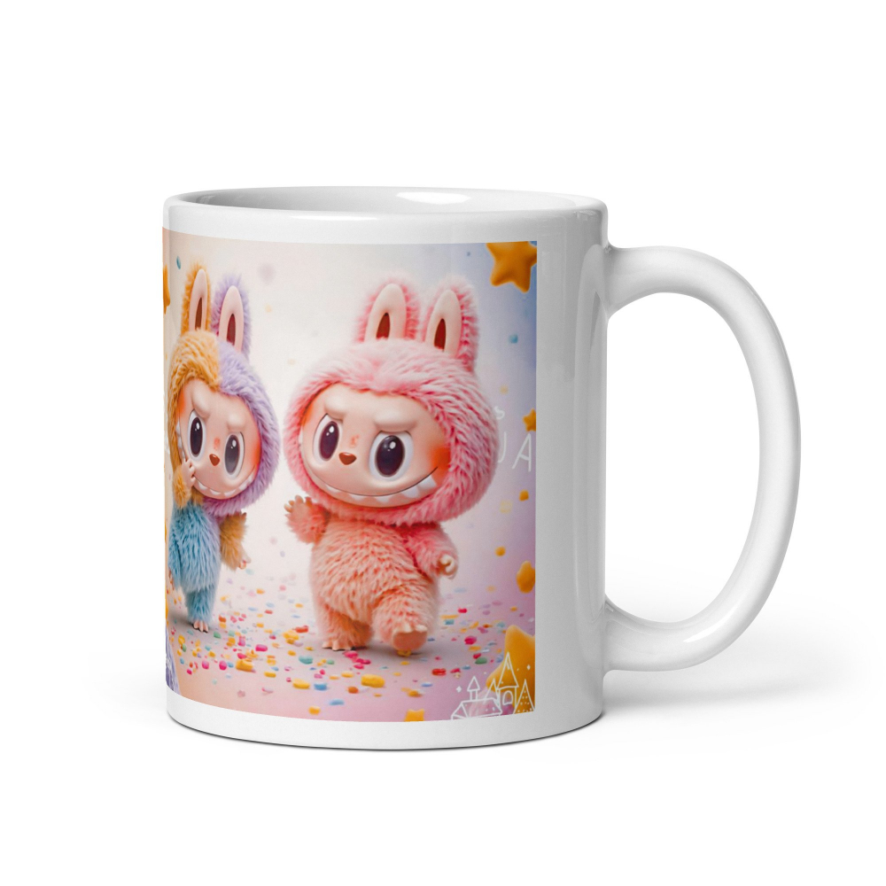Cana Labubu 330 ml, ceramica – Design adorabil, perfectă pentru revânzare,  [7]