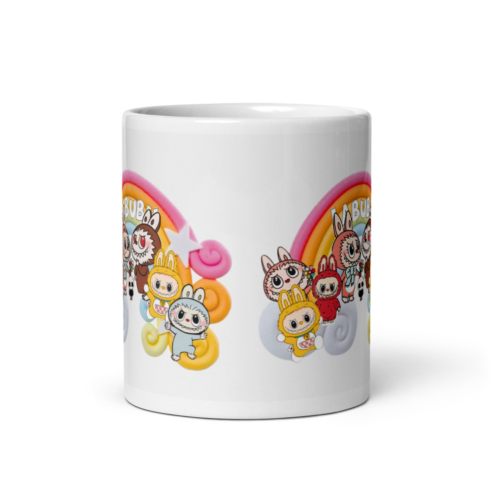 Cana Labubu 330 ml, ceramica – Design adorabil, perfectă pentru revânzare,  [6]
