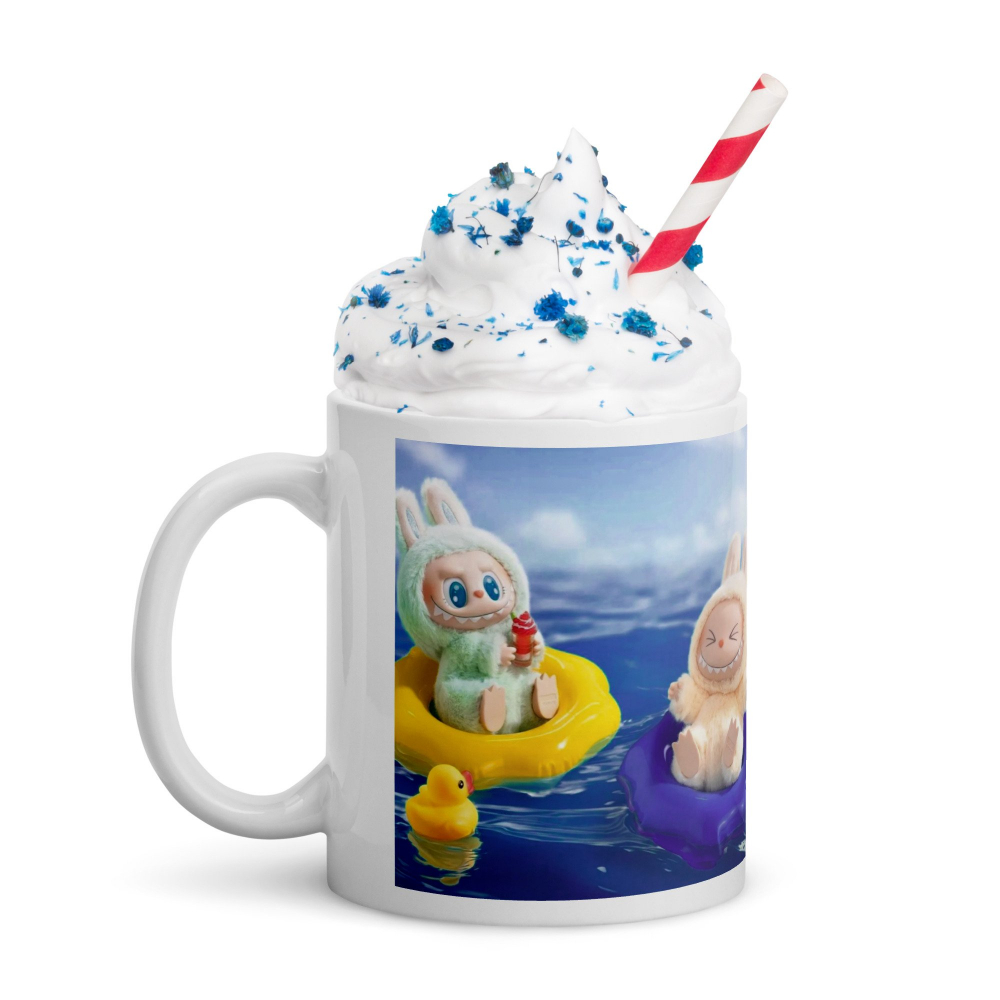 Cana Labubu 330 ml, ceramica – Design adorabil, perfectă pentru revânzare,  [2]