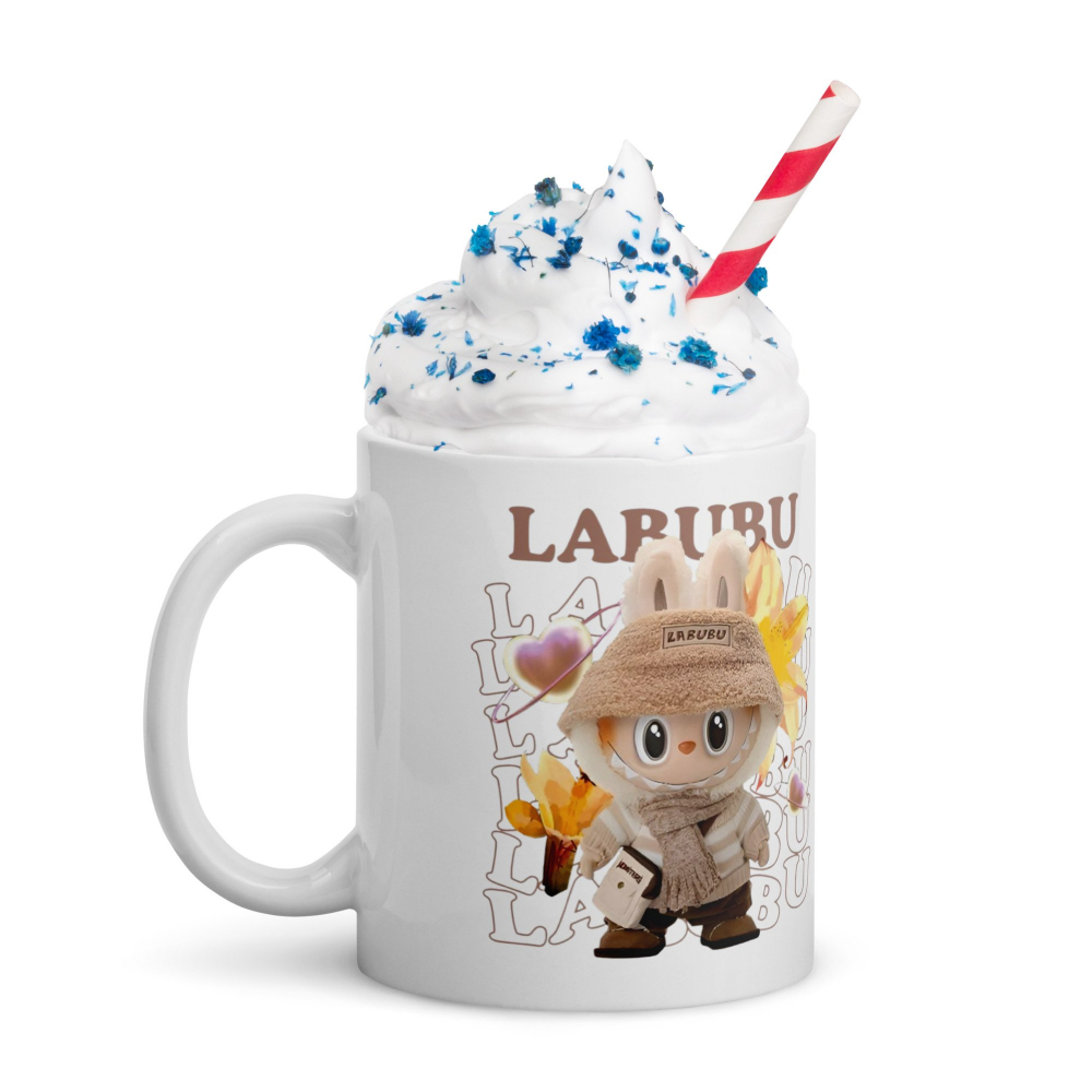 Cana Labubu 330 ml, ceramica – Design adorabil, perfectă pentru revânzare,  [2]