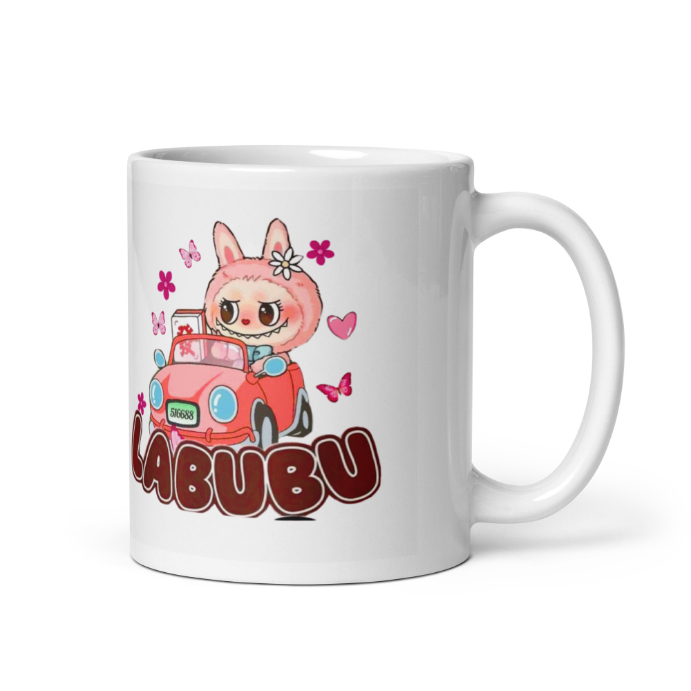 Cana Labubu 330 ml, ceramica – Design adorabil, perfectă pentru revânzare,  [7]