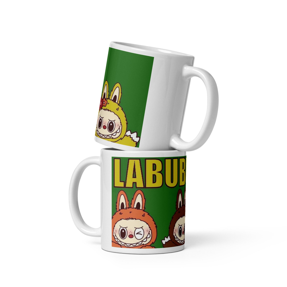 Cana Labubu 330 ml, ceramica – Design adorabil, perfectă pentru revânzare,  [4]