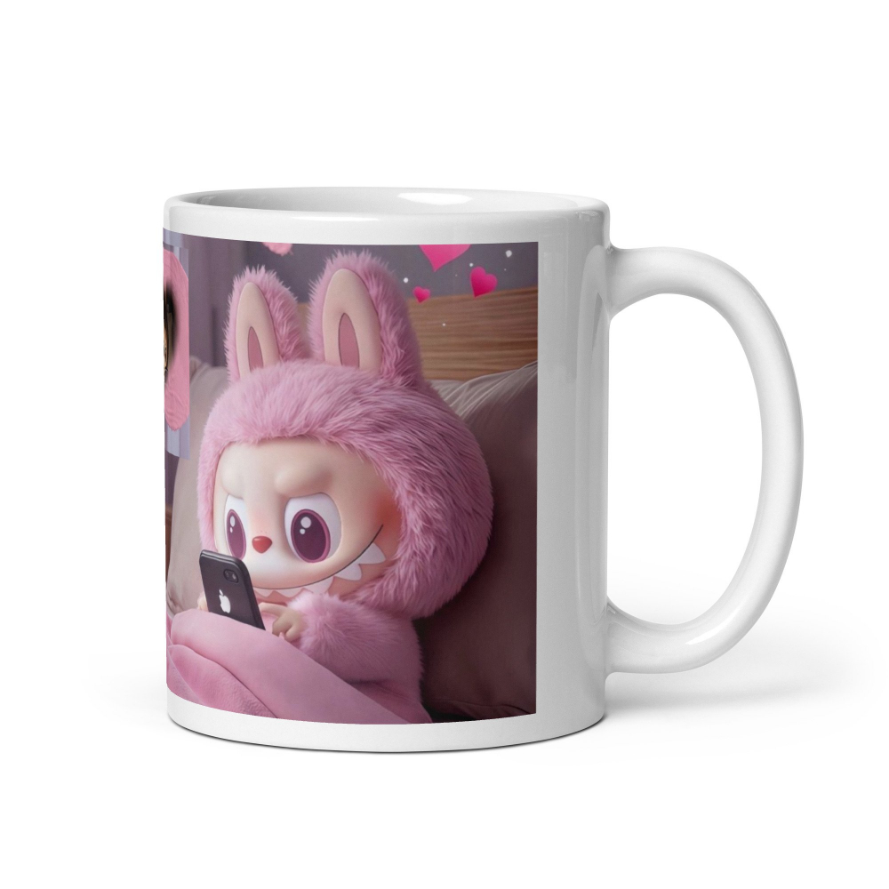Cana Labubu 330 ml, ceramica – Design adorabil, perfectă pentru revânzare,  [3]