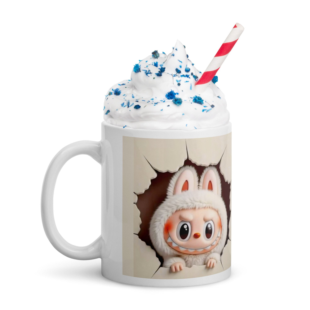 Cana Labubu 330 ml, ceramica – Design adorabil, perfectă pentru revânzare,  [2]