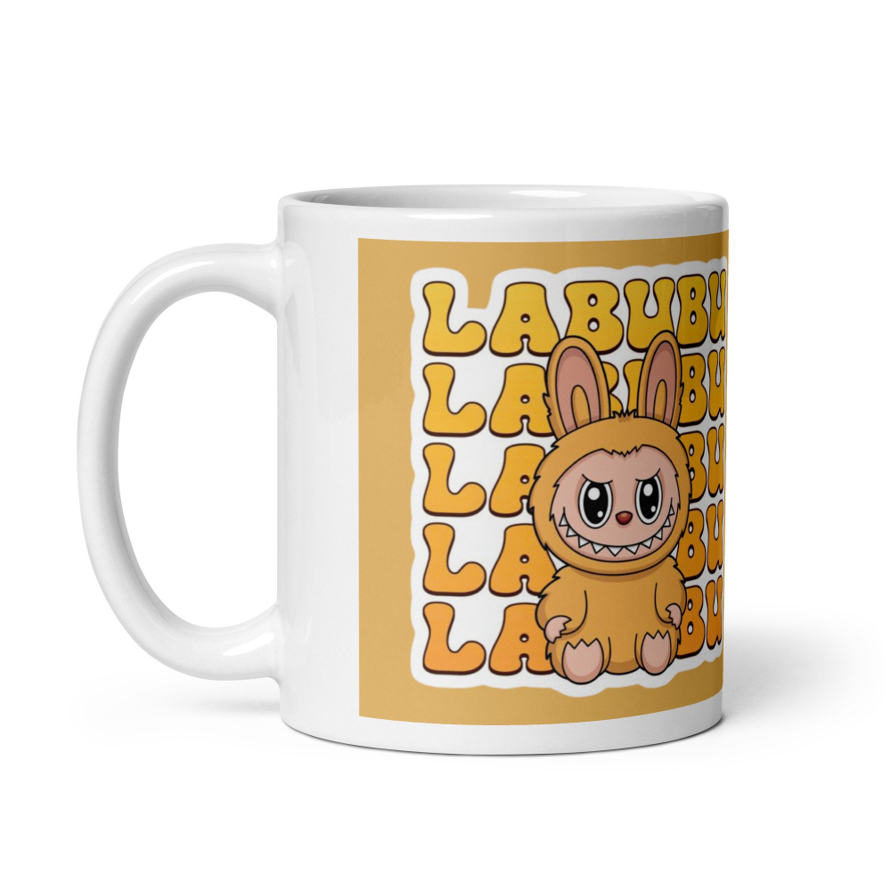 Cana Labubu 330 ml, ceramica – Design adorabil, perfectă pentru revânzare,  [5]
