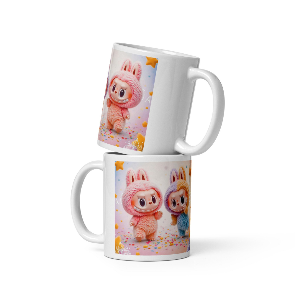Cana Labubu 330 ml, ceramica – Design adorabil, perfectă pentru revânzare,  [4]